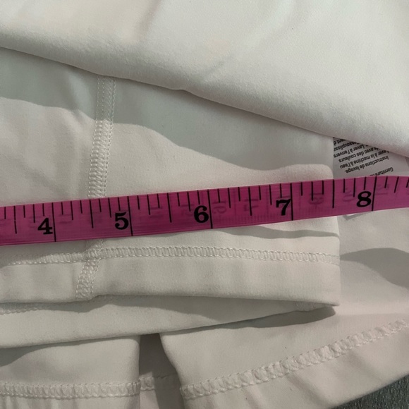 [S]Kit+Ace Corsica A-Line White Tennis Skort Skirt NWOT - Picture 11 of 11